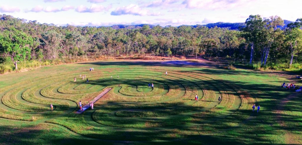 Lovely day at the Labyrinth