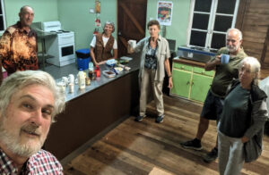 Tea and coffee crowd after the AGM